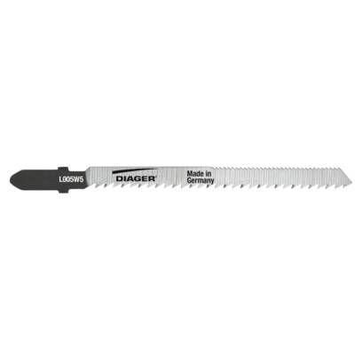 Lame de scie sauteuse bois et parquet double denture coupe très propre et sans éclats 2,5-35mm 100mm - pack de 5 pièces - Gedimat - DIAGER