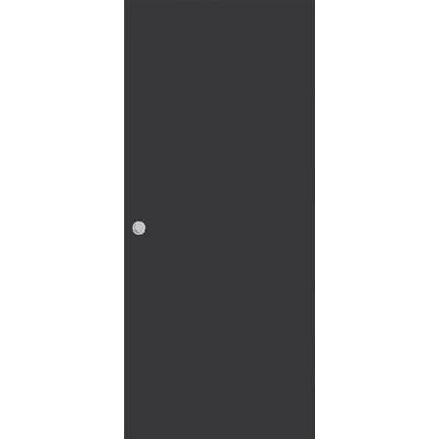 Porte coulissante tubulaire FENIX décor Nero ingo - 204 x 73 cm - tire - Gedimat