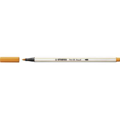 Feutre pointe pinceau Pen 68 brush orange - STABILO