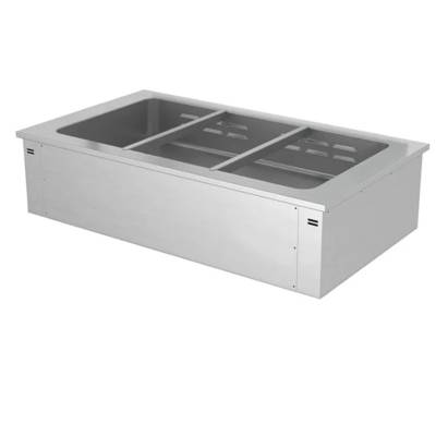 Bain-marie à air 3 GN1/1 à encaster