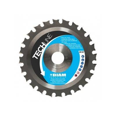 Disque carbure Ø125 mm 24 dents - Gedimat - DIAM INDUSTRIES