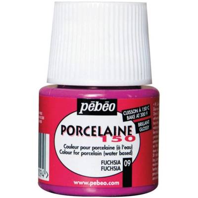 Flacon 45 ml Peinture P150 porcelaine Coloris FUCHSIA