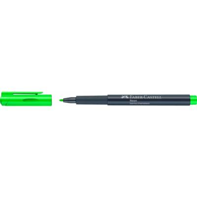Marqueur Neon Fluo 1,5mm Couleur vert karma chameleon - FABER-CASTELL