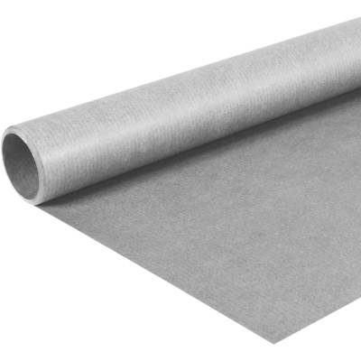 Rouleau Papier Cadeau Kraft Vergé 10x0,7m gris