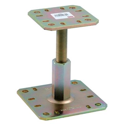 Pied de poteau réglable type C - Gedimat