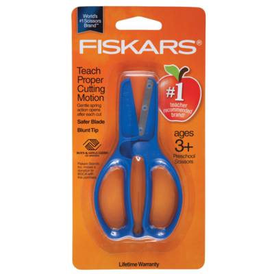 Ciseaux Squeezers 11 cm pour enfants +3 ans droitiers ou gauchers