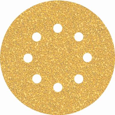 Feuille abrasive BOSCH EXPERT C470 pour ponceuse excentrique perforé - Grain 180 Ø 125 mm 5 pieces - 2608900808