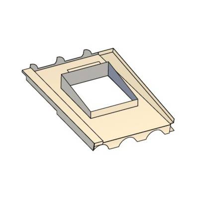 Embase d'étanchéité tuile EBT ocre pente 40 à 53% POUJOULAT - EBT050065 - Maxoutil