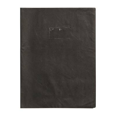 Protège-cahier 20/100ème 21x29,7 noir - CLAIREFONTAINE