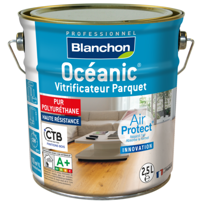 Vitrificateur parquet OCEANIC 2,5L Bois brut - BLANCHON - 06113543