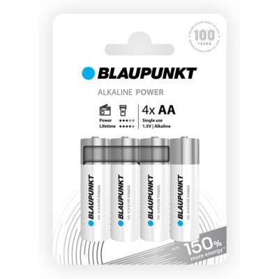 Piles AA alcalines, paquet de 4