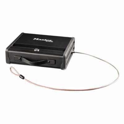 Coffre-fort compact Master Lock avec câble de fixation - format S - PP1KML - MASTERLOCK
