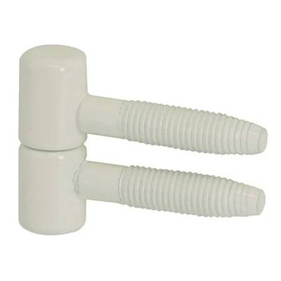 Fiche à visser acier époxy blanc Ø13 mm - Gedimat - NORAIL