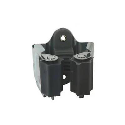 Porte balai pour accrochage balai à visser 50 x 50 mm en acier et caoutchouc - Gedimat - NORAIL