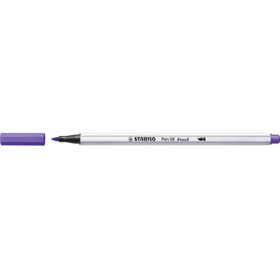 Feutre pointe pinceau Pen 68 brush violet - STABILO