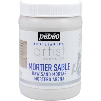 Pot 250ml Artist Acrylics Mortier Sable - PÉBÉO