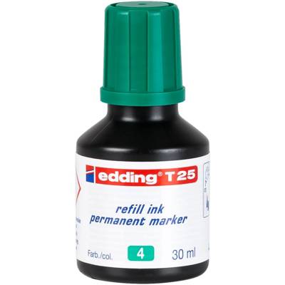 Recharge D'encre 30ml T25 Goutte à Goutte Pour Marqueur Permanent Vert