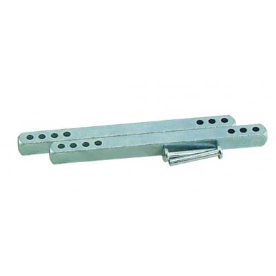 Carré à trous 7 x 90 mm - lot de 2 pièces - Gedimat - DT 2000