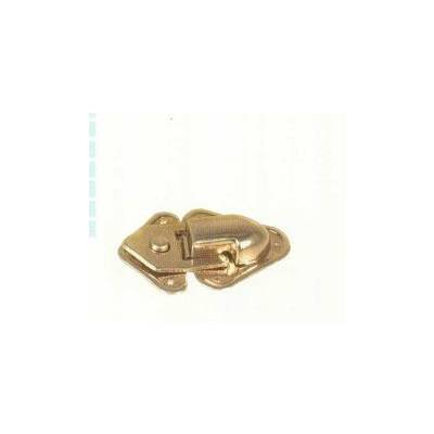 Fermeture de coffret Acier Laitonné Réf 252-[Dimensions:42mm] - Maxoutil