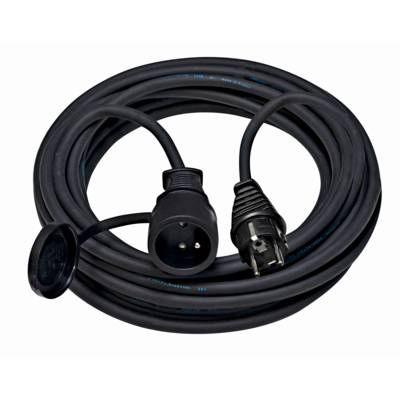 Rallonge électrique pro H07RN-F 3G2,5 avec prise à clapet - 10m - Gedimat - BRENNENSTUHL