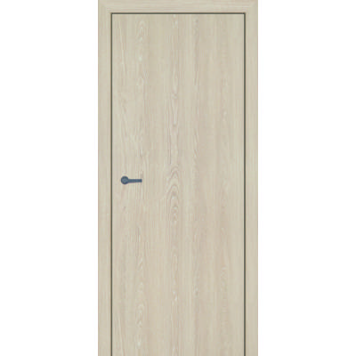 Bloc-porte alvéolaire BRAGA décor gris perle hui.70 à 100 mm - 204 x 73 cm - gauche poussant - Gedimat - VICAIMA