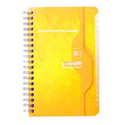 Répertoire Reliure Intégrale 11x17 180p Q.5x5 70g Coloris Aléatoire