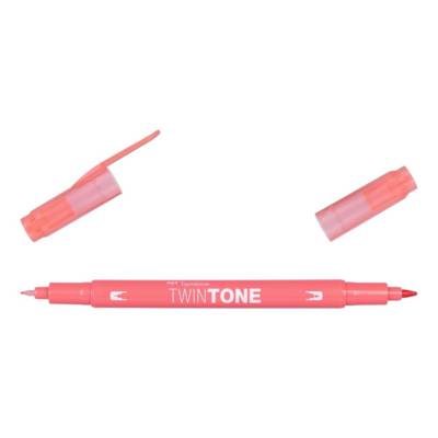 Feutre Dessin Double Pointe 0,8 et 0,3 mm TwinTone rose cerise