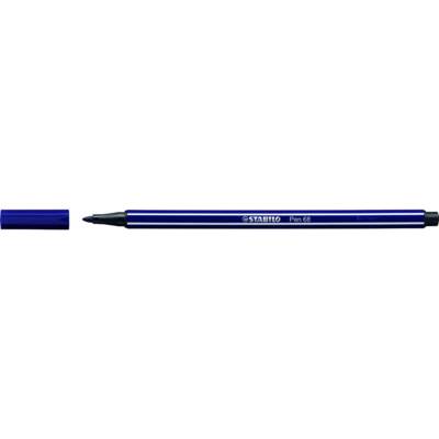 Feutre de Dessin PEN 68 Pte ogive Moyenne 1 mm Bleu de Paris - STABILO