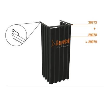 Rideau pour cabine d'essayage 280x190 cm - Gedimat