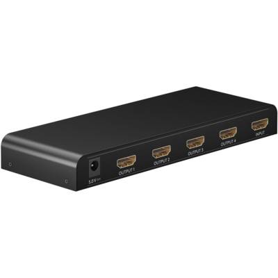 Répartiteur HDMI 1 vers 4 (4K @ 30 Hz) divise 1x Entrée HDMI™ en 4x sorties HDMI™