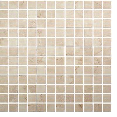 Carrelage sol intérieur ECO STONES - 31,1 x 31,1 cm ép.5 mm - crema marfil mat - Gedimat - ONIX