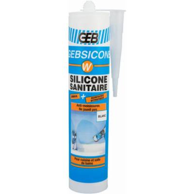 Mastic GEBSICONE W - Cartouche de 310 ml blanc - 893150