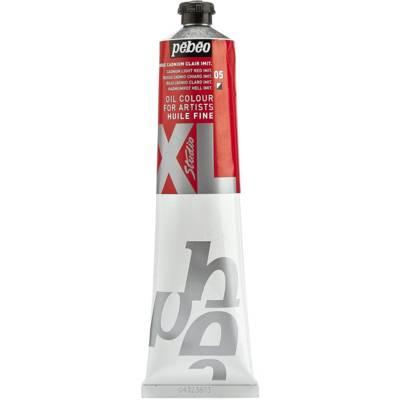 Tube 200ml Peinture Huile Fine Studio XL Rouge Cadmium Clair Imitation - PÉBÉO