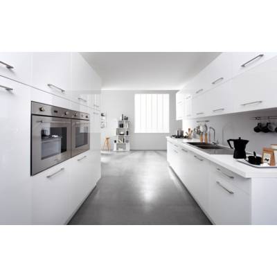 Joue d'habillage de cuisine KLAR laqué blanc brillant - H.42,8 x l.32 cm - Gedimat - BCD