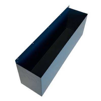 Box de rangement 100 x 15 x 20 cm SAM pour panneaux services - 920R10L - Maxoutil