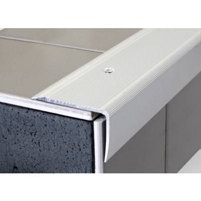 Nez de marche 44V à visser alu naturel 50x32mm - 3m - Gedimat - DINAC