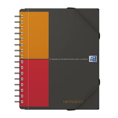 MEETINGBOOK A5+ 90g 100 pages petits carreaux - OXFORD