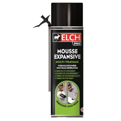 Mousse expansive multi-travaux 500ml - Gedimat - ELCHPRO