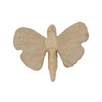 Papillon en papier mâché à décorer 14 cm