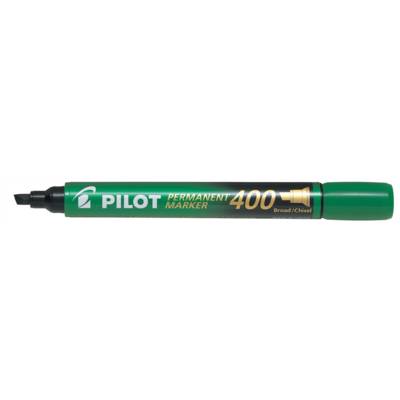 Marqueur Permanent SCA 400 Pointe Biseau Large Vert - PILOT