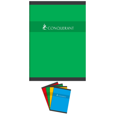 Cahier A4 192 Pages 70g Petits Carreaux Coloris aléatoires