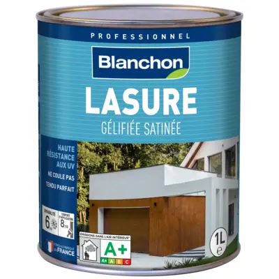 Lasure gélifiée 1l chêne foncé - blanchon - 00603941