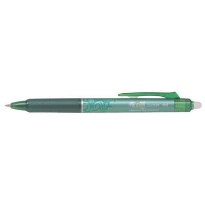 Stylo Roller Rétractable Frixion Ball Clicker Pointe Fine Vert