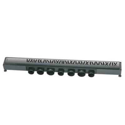 Caniveau VENISIO avec grille inox brossé - 43x80x70cm - Gedimat - WIRQUIN
