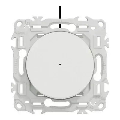 Va-et-vient ou poussoir odace lumineux ou témoin LED verte 0,15mA - 10AX - SCHNEIDER - S920263 - Schneider Electric