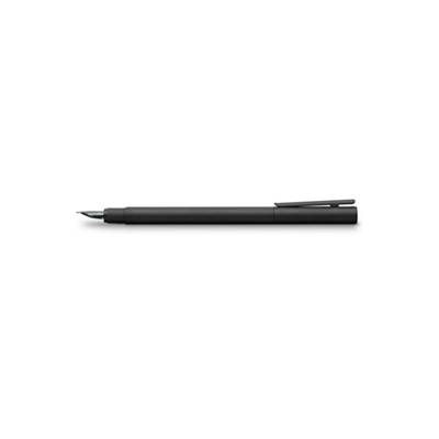 Stylo-plume NEO Slim métal, noir, F