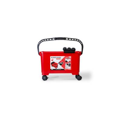 Bac à égouttoir avec rouleaux spirales Bubiclean Superpro - 24 litres - Gedimat - RUBI