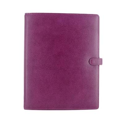 Agenda organiseur "Finsbury" format A4 semaine sur 2 pages Framboise