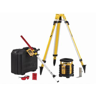 Laser rotatif STABILA LAR 350 - Inclinaison manuelle 2 axes - Avec trépied bâtiment BST-S - 19111 - Maxoutil