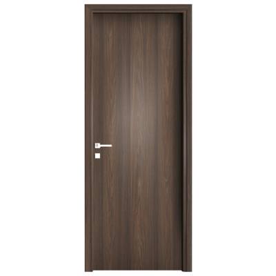 Bloc-porte isolant SIANA décor chêne foncé Hui.72 à 100 mm - 204 x 83 cm - gauche poussant - Gedimat - MINGUELA